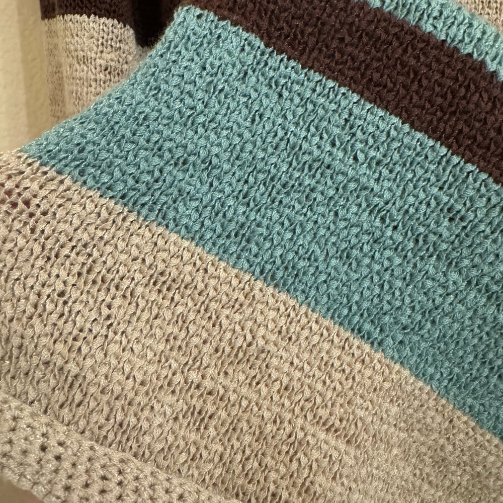 Pendleton Color Block Striped Sweater Size Large - Picture 6 of 6